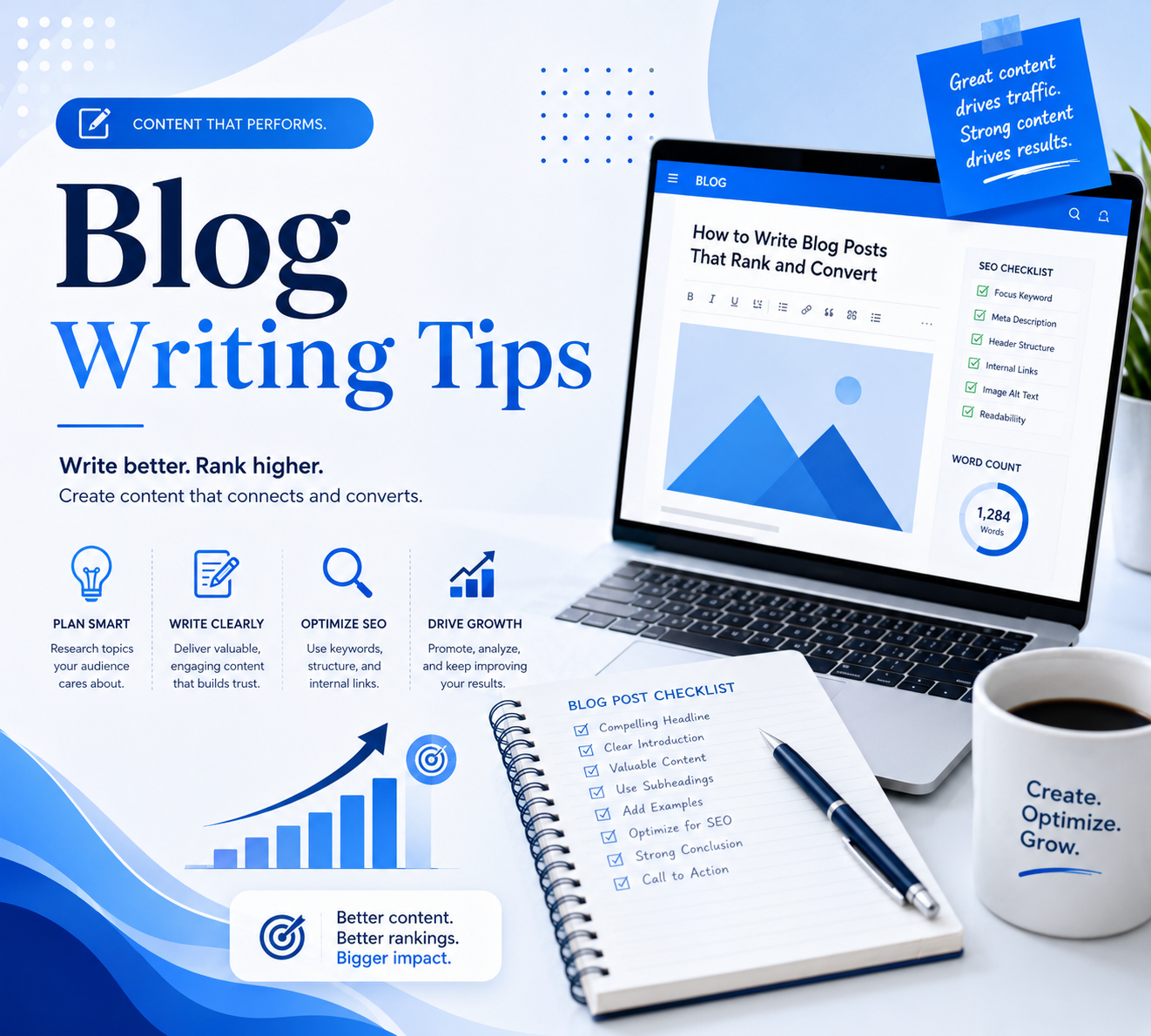 Blog Writing Tips to Create Content That Ranks and Engages Readers